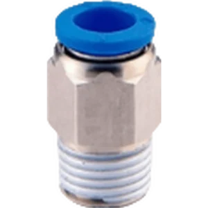 CONECTOR PNEUMATICO RETO TB 08MM X MACHO NPT 1/4